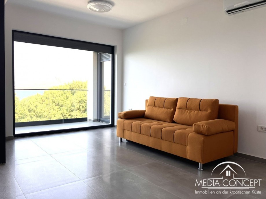 Wohnung in erste Reihe zum Meer, Novi Vinodolski, Foto 11