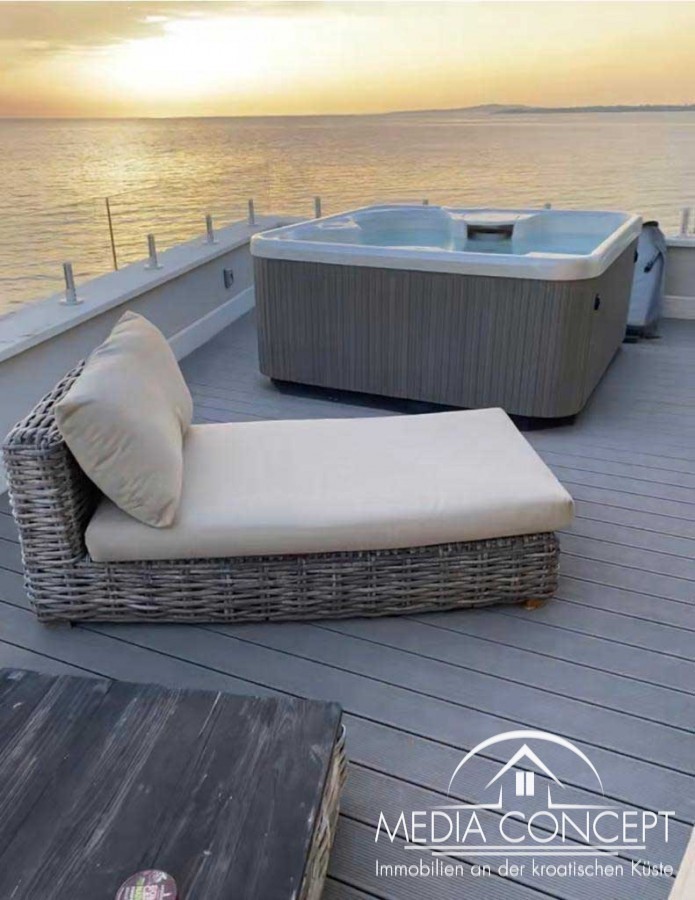Villa mit Pool in der ersten Reihe zum Meer, Zadar, Foto 8