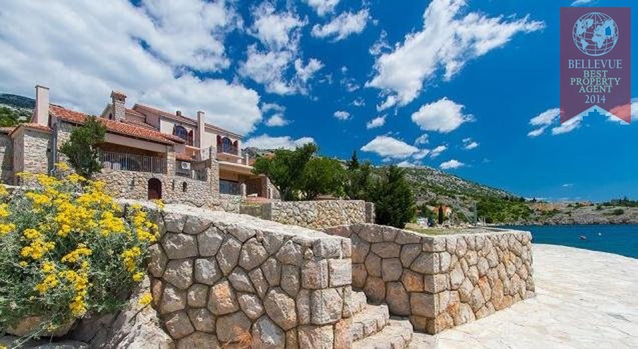 Mediterrane Villa direkt am Meer, Nähe Karlobag, Foto 2