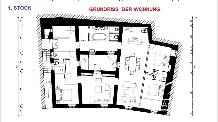 Wunderschöne restaurierte Wohnung direkt am Meer und im Zentrum der Stadt, Šibenik, Foto 12