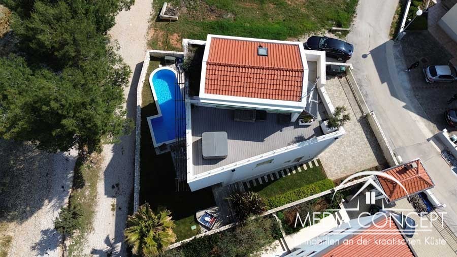 Villa mit Pool in der ersten Reihe zum Meer, Zadar, Foto 14