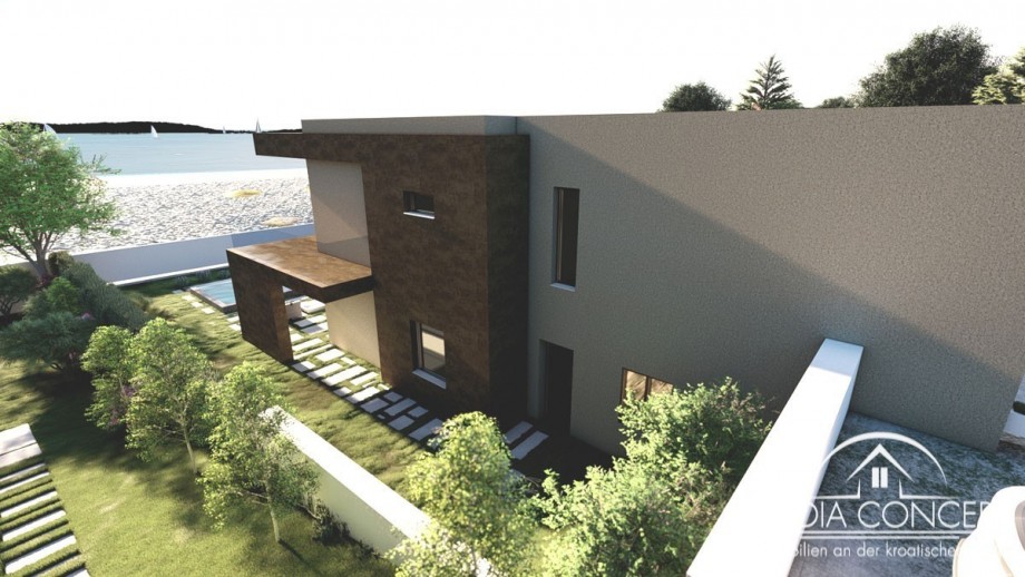 Luxusvilla in erster Reihe zum Meer in bester Lage nahe Zadar, Zadar, Foto 4