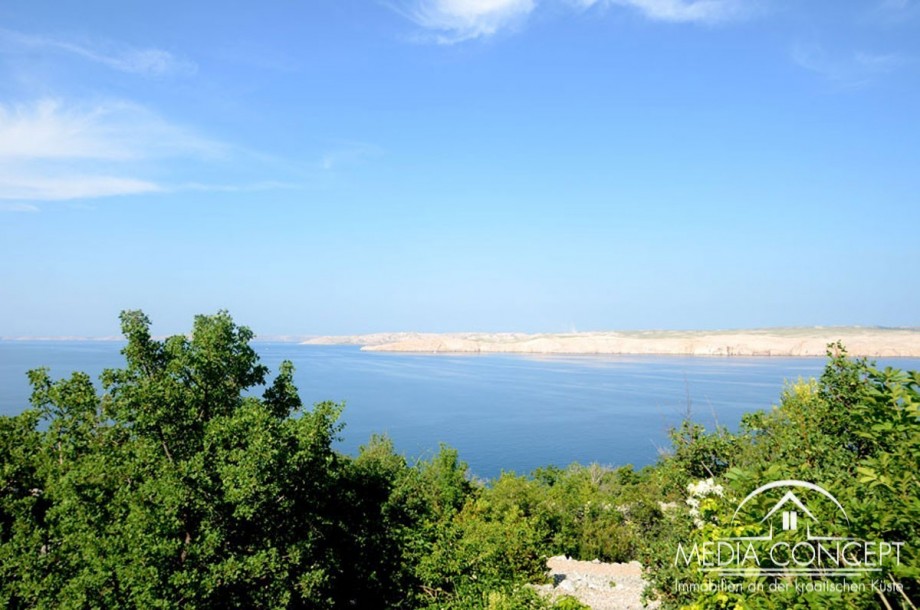 Bauland in erste Reihe zum Meer, Jablanac, Foto 2