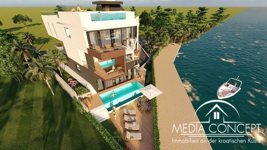 Luxusappartements erste Reihe zum Meer, Zadar, Foto 1