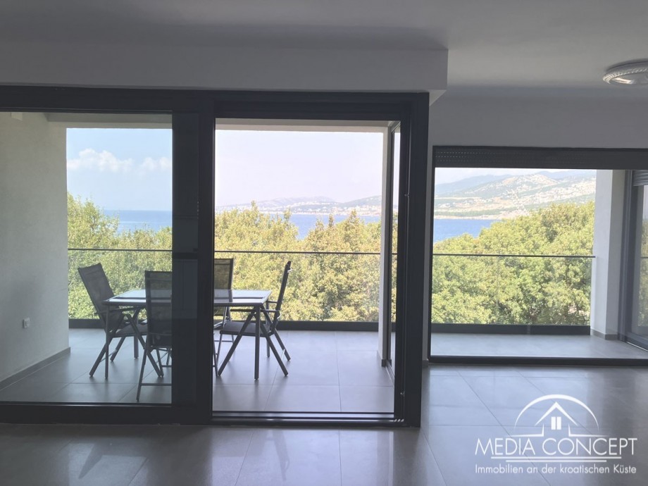 Wohnung in erste Reihe zum Meer, Novi Vinodolski, Foto 10
