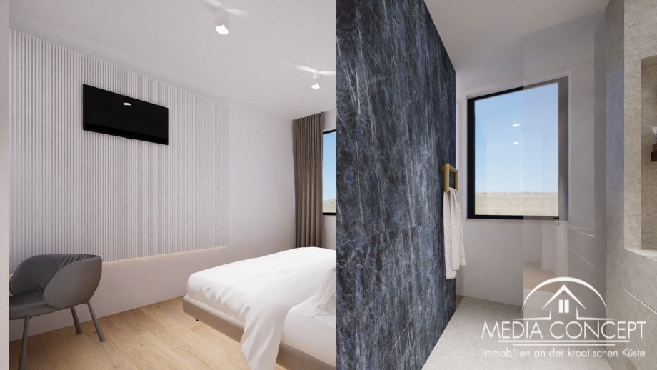 Penthouse in erste Reihe zum Meer, Zadar, Foto 21