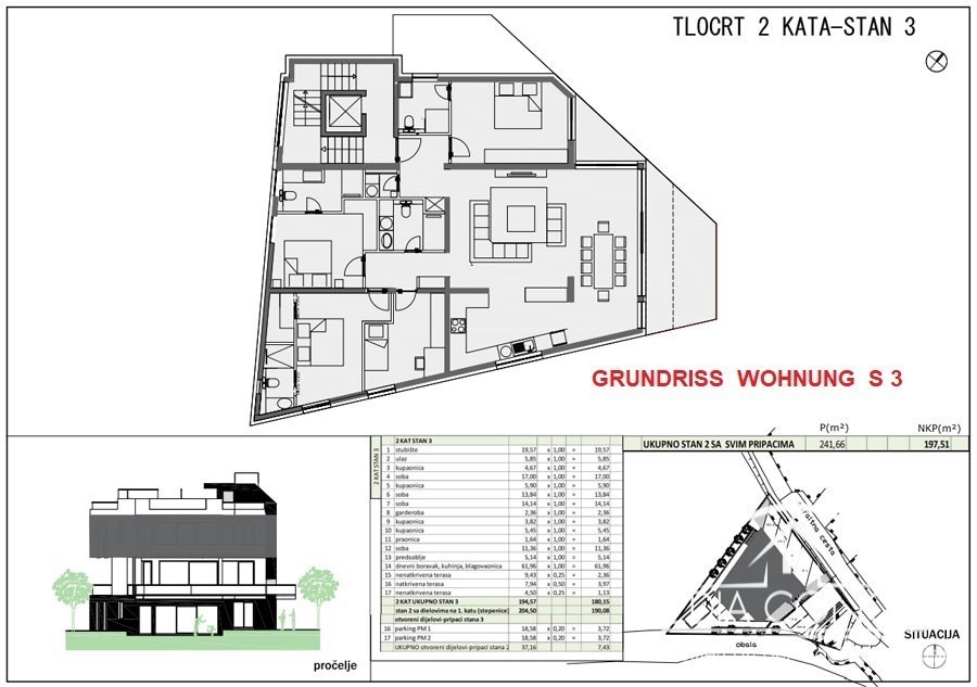 Moderne Wohnung S1 in einem luxuriösen Neubau in Sukošan, Sukošan, Foto 13