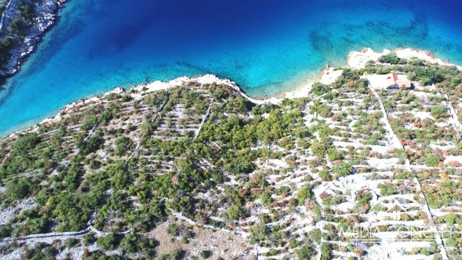 Bauland in erste Reihe zum Meer, Jablanac, Foto 7