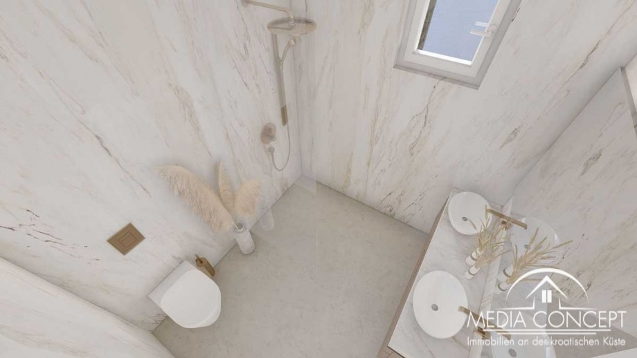 Villa mit drei Appartement in der 1. Reihe zum Meer, Trogir, Foto 23