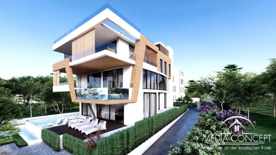 Penthouse in erste Reihe zum Meer, Zadar, Foto 1