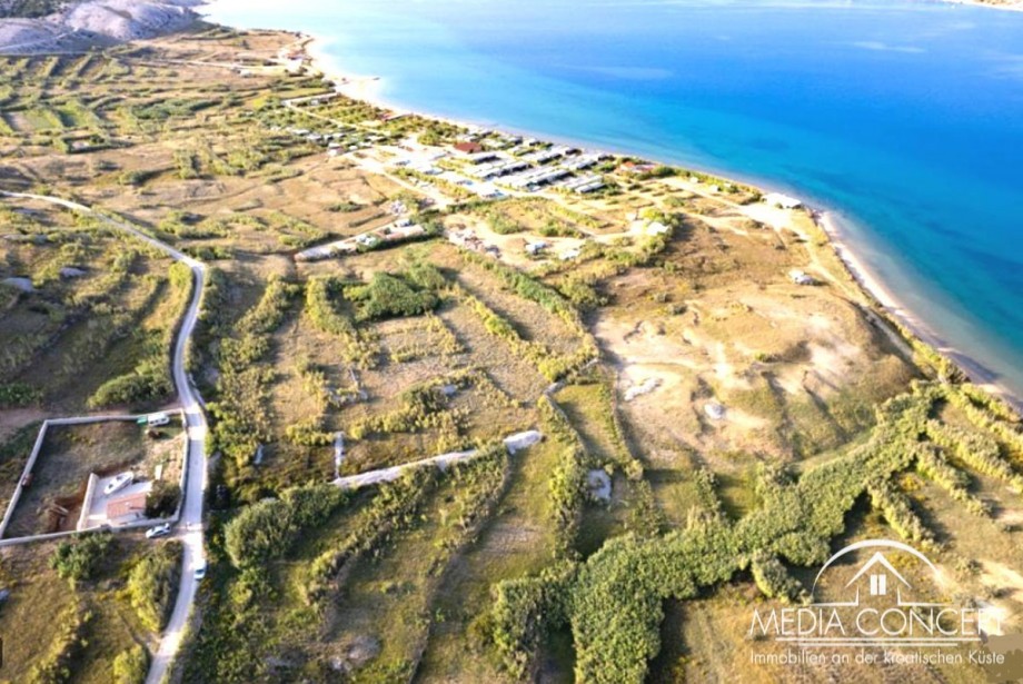 Landwirtschaftliche Fläche die laut Nutzung für ein Camp vorgesehen ist, otok Pag, Foto 5