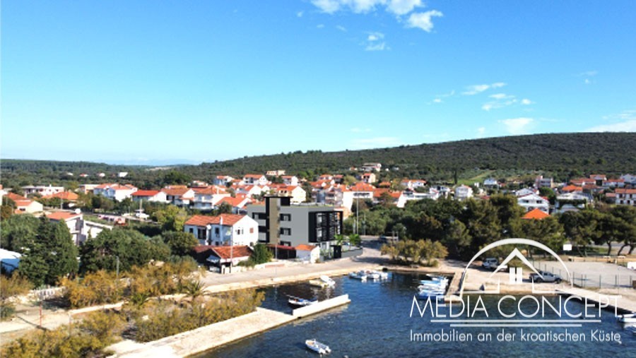 Moderne Wohnung im Erdgeschoß erste Reihe am Meer, Zadar, Foto 2