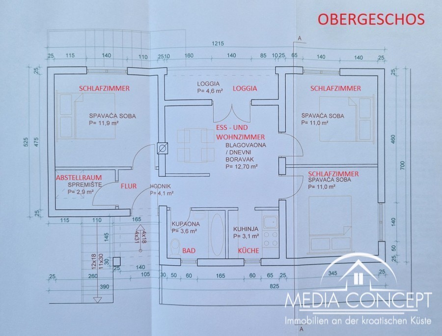 Familienhaus mit 2 Wohnungen - 1. Reihe am Meer, Baric Draga, Foto 35