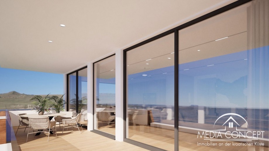 Penthouse in erste Reihe zum Meer, Zadar, Foto 19